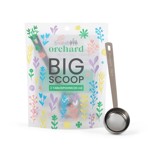 Orchard Home Stainless Steel Coffee Scoop - 2 Tablespoon (30ml)