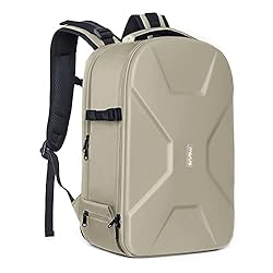 MOSISO Mochila para Cámara, DSLR/SLR/Mirrorless Fo...: Dimensiones: 17,32 x 11,8 x 7,5 pulgadas / 44 x 30 x 19 cm. Incluye 2 compartimentos. Inserciones modulares extraíbles acolchados parte superior (16,54 x 11,42 x 5,5 / 42 x 29 x 14 cm) es divisores personalizados diferentes cámaras, flashes, lentes a...