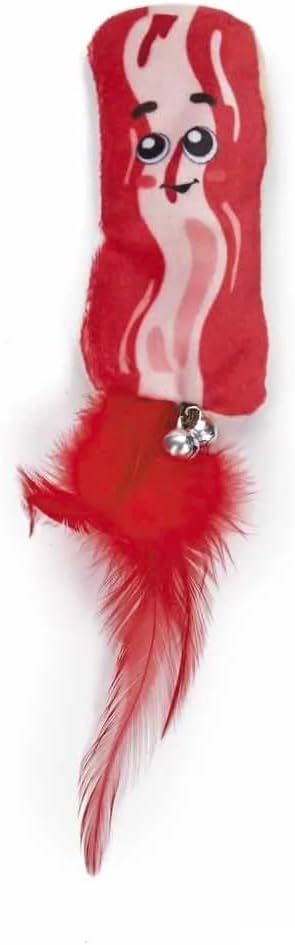 Food Junkeez Catnip Filled Cat Toys Unique Textures Feathers Choose Character or Set (Set of All 8 Toys)
