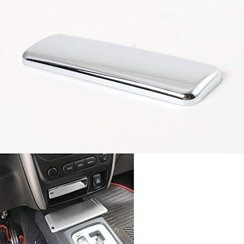 Chenghuaguo Fit for Suzuki Jimny 2010-2015 Car Interior Ashtray Decoration Cover Trim Strip Styling Car-Covers ABS Bright Silver