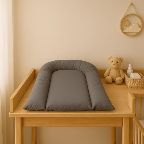 EASY DORT | Matelas à langer 70x45 cm |Plan à langer incliné 45x70 cm | Lavable & Imperméable | Bords surélevés | Protection de la tête | Coton à...