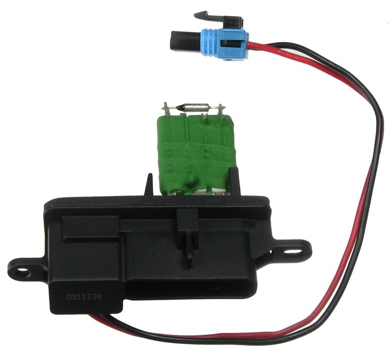 Image of TRQ Front Blower Motor Resistor Compatible with 1996-2011 Chevy Express 1500, 2500 & 3500 Van / 1996-2011 GMC Savana 1500, 2500 & 3500 Van