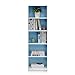 Furinno LUDER Book Shelf, 5-Tier Bookshelf, Bookcase, 9.4