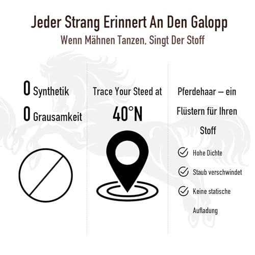 100% Pferdehaar Bürste Professionelle Premium Schuhbürste/Lederbürste mit gebogenem Holzgriff für optimalen Halt.Ideal für Lederschuhe,Stiefel,Mäntel,Schuhpflege.Weiches Pferdehaar für Lederpolitur