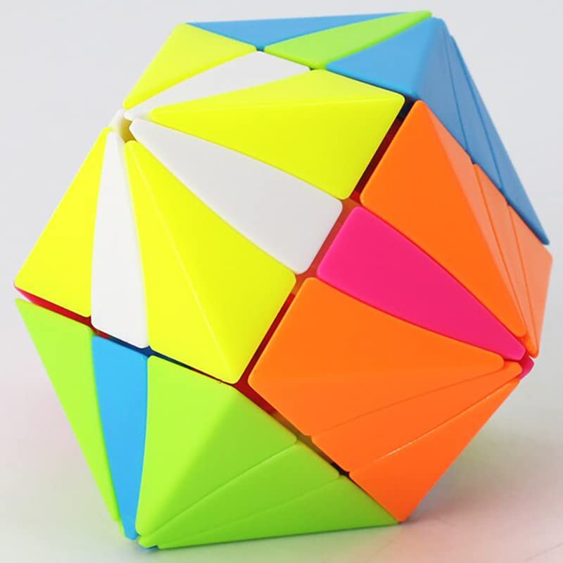 Image of HAWKISTER Kid Devil Eyes Magic Cube Stickerless 3X3X3 Cube Twist Magic Cube Puzzle Toys