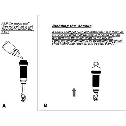 Hot Racing TD110X06 Aluminum 110mm Hd Big Bore Shocks (2)