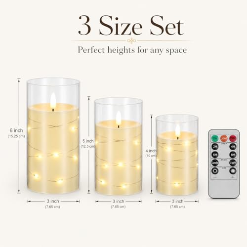 Bougies LED sans flamme pour éviter les risques d'incendie et les taches - 6