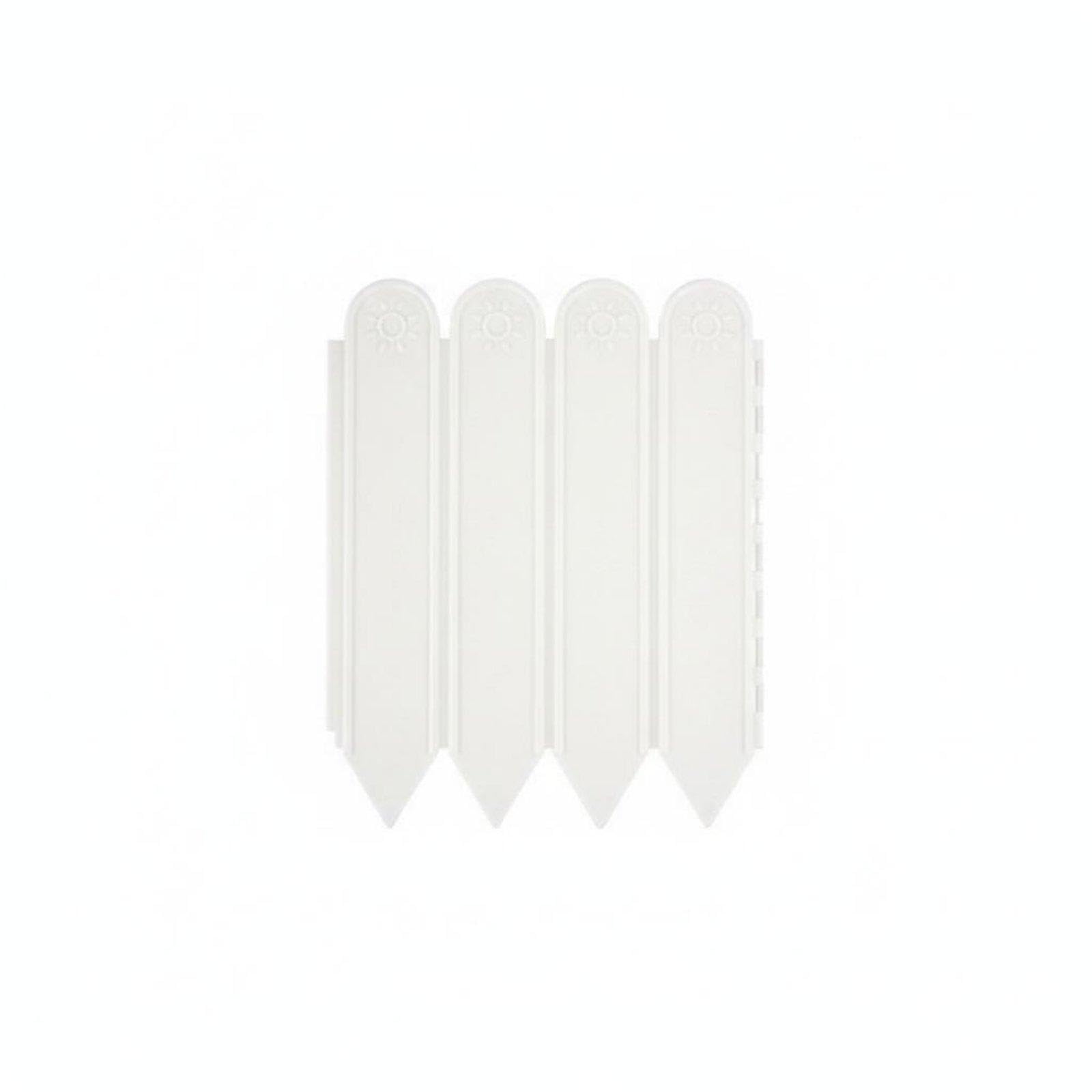 Border Fence Flower Bed Border Flexible Decorative Garden Border for Yard White H22cm L2m Wallpaper Borders | Wallpaper & Accessories | Building & Hardwar-image-44