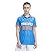 adidas India Cricket ODI Jersey Women (Dream 11) (US, Alpha, Medium, Regular, Regular, Bright Blue)