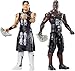 Mattel WWE Main Event Showdown Action Figures 2-Pack with Accessory, Series #21 R-Truth vs “Dirty” Dominik Mysterio Collectible Set, 6-inch