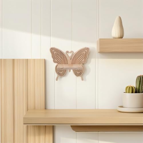 Repisa compacta de madera para organizar plantas y libros en la sala 7