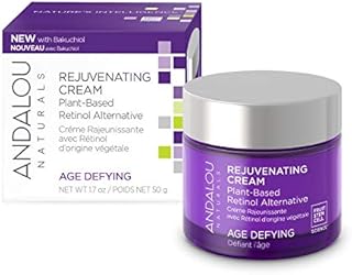Andalou Naturals Age Defying Plant-Based Retinol Alternative Cream, 1.7 Ounce