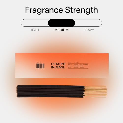 DedCool Taunt Vegan Incense Sticks, 20ct - Vanilla, Bergamot & Amber by DedCool - Image 2