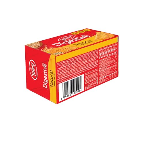 Tiffany, Digestive, Natural Wheat Biscuit, 250g
