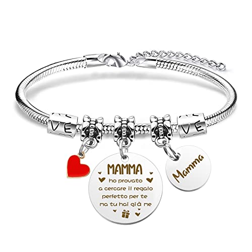 Hoosmoon Idee Regali per la Festa Della Mamma Originali Bracciale