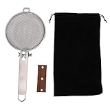 BAOFUYA Rete Portautensili per Torrefazione Chicchi di caffè, Strumento Manuale Portatile Leggero per la Cottura del caffè per la Cucinas Domestica o la Cottura dei Chicchi All'aperto