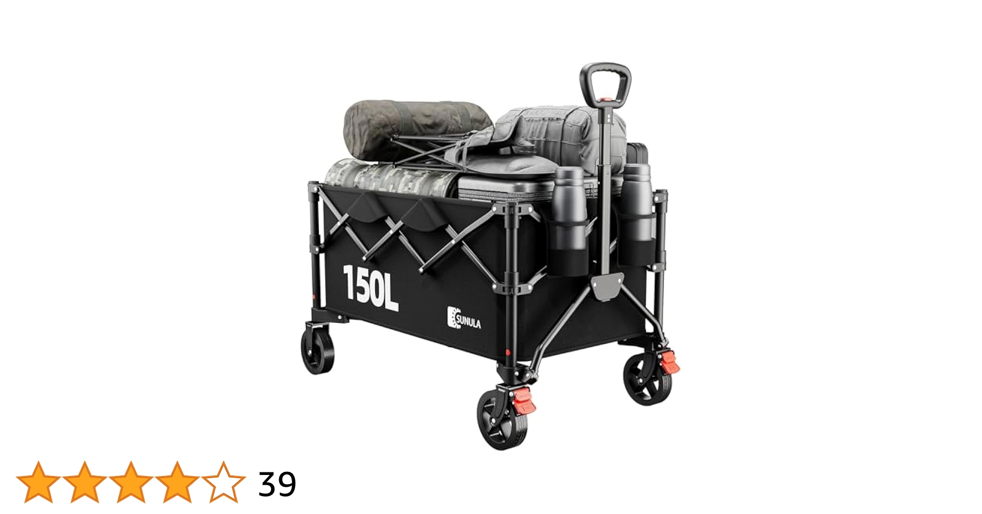 アウトドアに❣️ キャリーワゴン 大容量 156L 耐荷重100kg Amazon.co.jp: CYT キャリーワゴン 大容量156L 耐荷重100kg