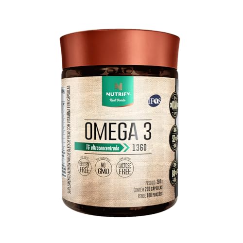 Ômega 3 TG Ultraconcentrado Nutrify 200 Cápsulas