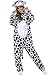 Smiffy's Men's Dalmatian Costume Includes Jumpsuit with Hood