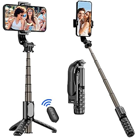Mini Palo Selfie Trípode 4 en 1 con Control Remoto Inalámbrico Cover