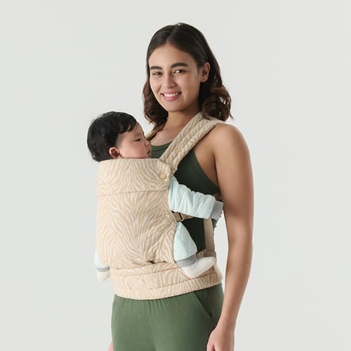 Miniatura 3 de Portabebés para recién nacidos a niños pequeños  Envoltura acogedora con soporte lumbar  Tela suave, ajuste ajustable de 7 a 35 libras  Patrón de
