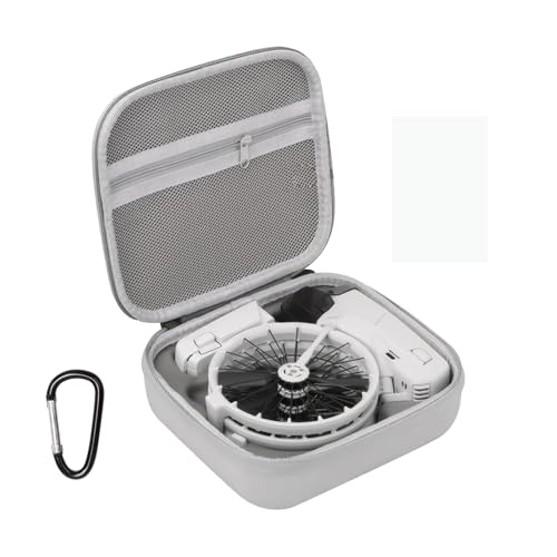 LURICO Bolsa de transporte con tapa, bolsa para DJI Flip Drone, Maleta impermeable portátil para DJI Flip, Combo y accesorios Maletín de transporte para DJI Flip Accesorios - Gris, gris
