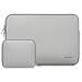 MOSISO Water Repellent Neoprene Sleeve Bag Cover Compatible with 13-13.3 inch Laptop with Small Case, Gray
