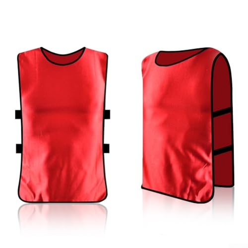 Adult Sports Training Vest, Mesh Bibs Jersey, Breathable Polyester, Loose