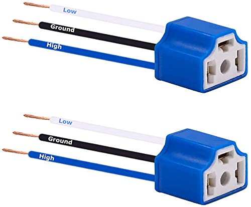2x Adaptador De Arnés De Cables H4 9003 HB2 5x7'' 7x6'' 4x6