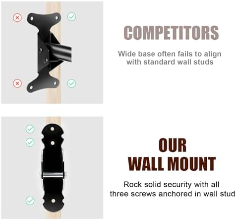 Gootus Bike Wall Mount Hanger - Horizontal Bicycle Indoor Storage Rack | Cycling Wall Mounted Holder Hook - Hang Your Road, Mountain or Hybrid Bikes in Garage or Home - 5