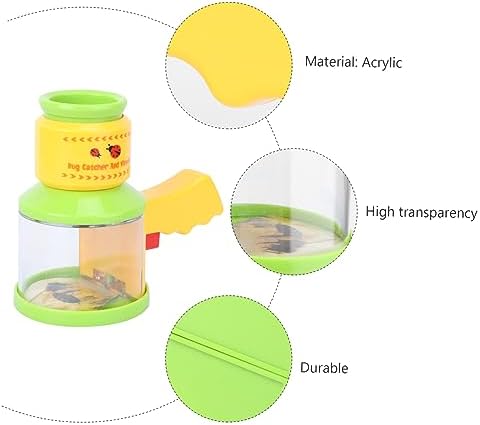 Alasum Catching Kit Kid Microscope Kids playset Kid Toy Nature Exploration Toys Magnifier Container cage Glass Child Critter Cage 9 41TDAIbl7oL. AC