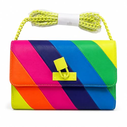 Image of Kurt Geiger London Micro Brixton Shoulder Bag, Colorful Multi, Shoulder Bag
