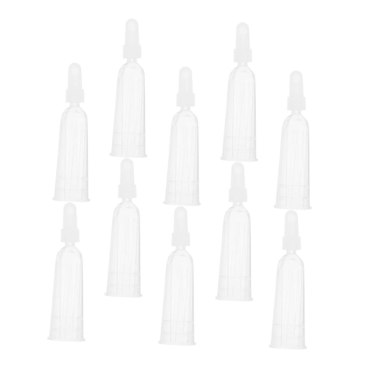 TOVINANNA Portable Mini Dispensing Tips Cap 10pcs Replacement Tips for Bottle Glue Applicator Hand Protection