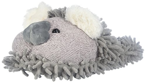 Aroma Home Adult Fuzzy Friends Slippers - Koala Bear SIZE US 9.5
