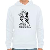 extrem gemütlich SpielRaum Hoodie, die Hand Gottes ::: Farbauswahl: SkyBlue oder weiß ::: Größen: S-XXL ::: Fußball-Kult