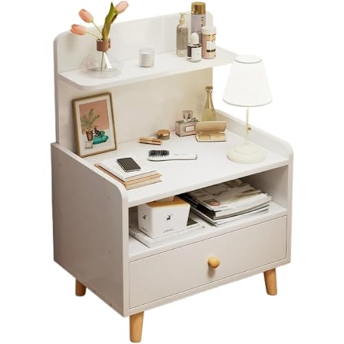 Oanawy�i�C�g�e�[�u�� �����o�� �x�b�h�T�C�h���[ �T�C�h�e�[�u�� �����o���t�� ���^�L���r�l�b�g �V���v�� �x�b�h�T�C�h �}���`�����o�� �{�b�N�X (�z���C�g,40*32*70cm)