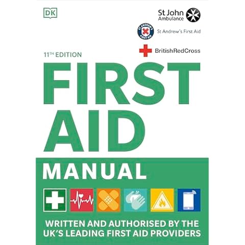 First Aid Manual 11th Edition by DK Cover