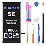🔋 【Batería compatible】: esta batería solo es compatible con los modelos de iPhone SE: A1723, A1662, A1724. Nota: NO para otros modelos de teléfonos. Verifique el número de modelo en la parte posterior de su iPhone antes de comprar.