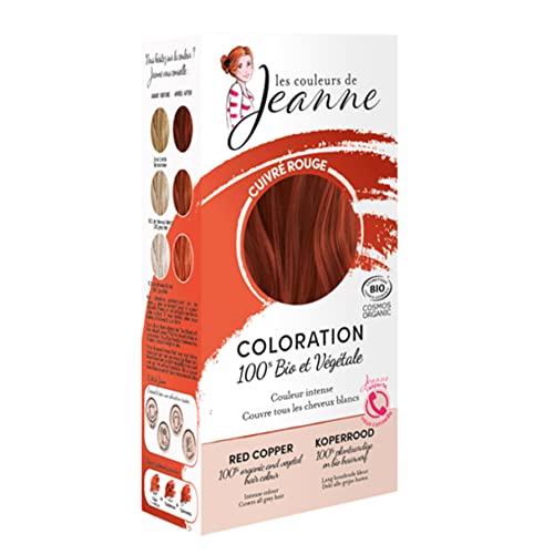 Les Couleurs de Jeanne - Coloration Végétale Cuivre Rouge