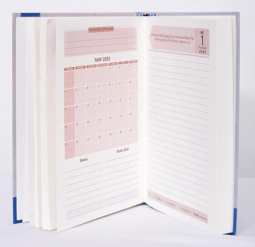 Image of Christian Diary 2026 Tamil, Religious Daily Planner with Calendar and Notes