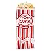 Carnival King Paper Popcorn Bags, Red/White, 100 Count (Pack of 1)