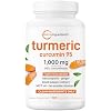 Micro Ingredients Pure Turmeric Curcumin Supplement 1,000mg 95% Curcuminoids with Black Pepper & Ginger High Absorption for Joint & Antioxidant Support* Filler Free, 120 Veggie Capsules