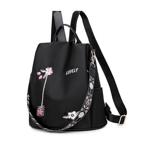 Mochila Antirrobo para Mujer, Mochila Escolar Impermeable Ligera, Bolsa de Hombro Ligero y Elegante...