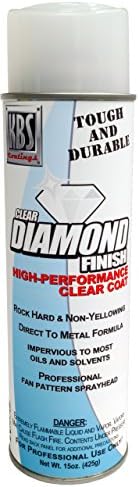 KBS Coatings 8124 1 Pack Diamond Finish Clear Aerosol Satin