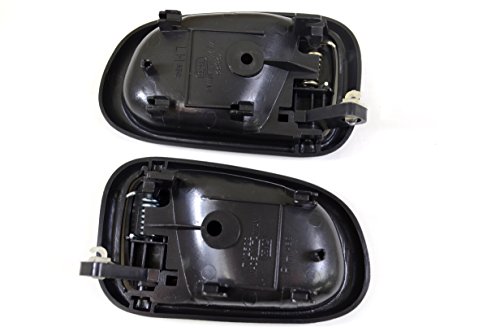 Pt Auto Warehouse To-2522G-Qp - Inside Interior Inner Door Handle, Gray - 2 Left, 2 Right #TOP1