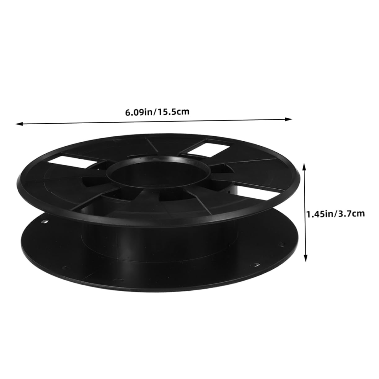 OSALADI 2pcs Electric Cord Reels for Efficient Printing Spool Holder Wall Mount Hose Reel for Organized Workspace Light Storage