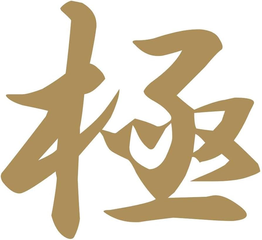 Amazon.co.jp: 【全5色】カッティングステッカー「極」 横9cm : 車＆バイク