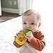 Dr. Brown's AquaCool Water-Filled Baby Teether, Cools & Massages Sore Gums, BPA Free, Pineapple and Apple, 2 Pack, 3m+