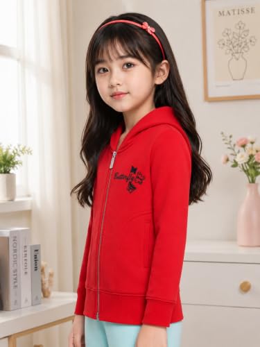 Image of ADBUCKS Girl's Cotton Hooded Sweatshirt