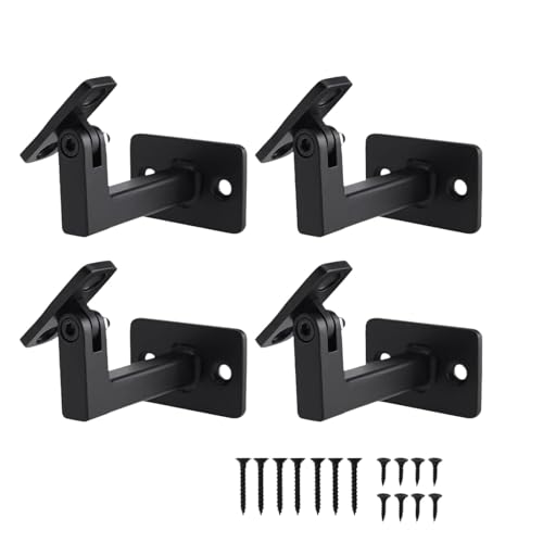 Support de rampe pivotant Colcolo lot de 4 avec vis pour escalier - 2